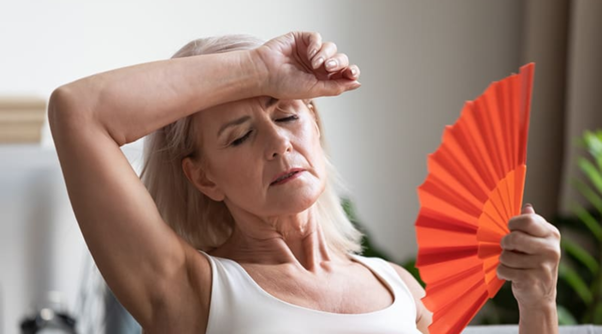 Tratamento não invasivo para menopausa. calorão
